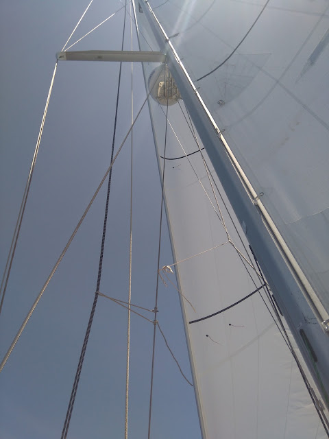 Fotografia de la travessia de 2017 · Un obenc trencat al mig de l’Atlàntic · 24